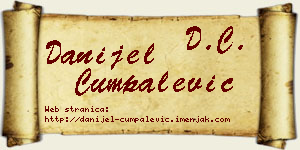 Danijel Cumpalević vizit kartica